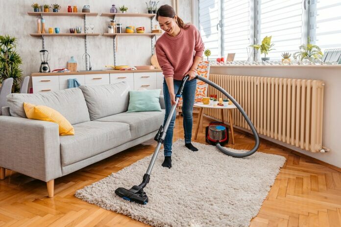 Living Room Cleaning